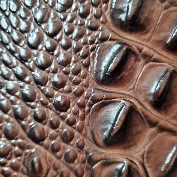 BRAHMIN ADY BIFOLD WALLET – COCOA SHADOW MELBOURNE – GENUINE LEATHER - Picture 4 of 7